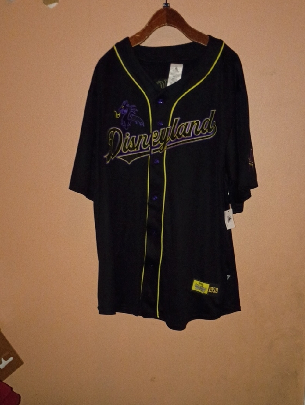 Disney Maleficent Baseball Jersey - Picture 1 of 3